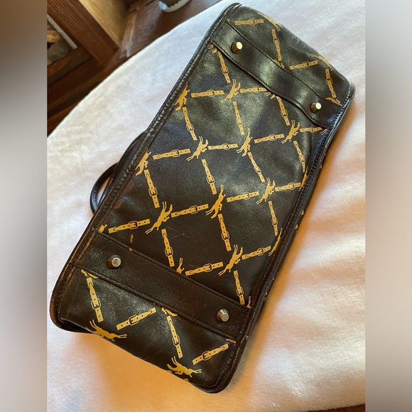 Longchamp Travel Bag - Crisscross Horse Pattern - Picture 3 of 12